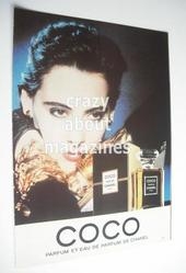 Chanel Coco original advertisement page (ref. CH0002)