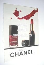 Chanel cosmetics advertisement page (ref. CH0001)