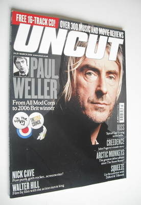Uncut magazine - Paul Weller cover (March 2006)