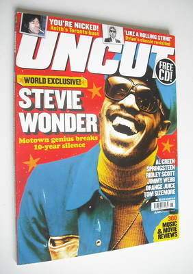Uncut magazine - Stevie Wonder cover (June 2005)