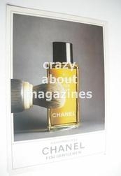 Chanel original advertisement page (ref. CH0003)