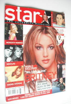 Star magazine - Britney Spears cover (7 January 2001)