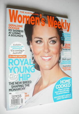 The Australian Women's Weekly magazine - Kate Middleton cover (September 20