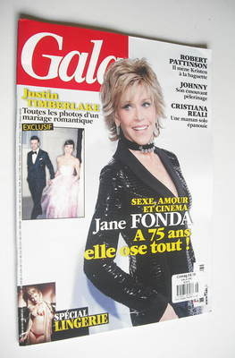 Gala magazine - Jane Fonda cover (7 November 2012 - French Edition)