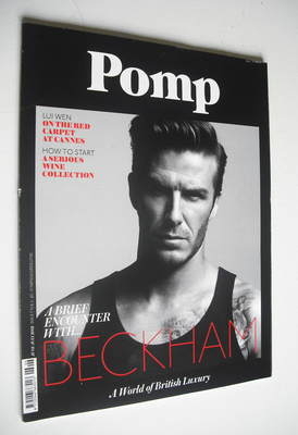 Pomp magazine - David Beckham cover (June-July 2012)