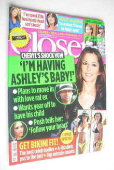 Closer magazine - Cheryl Cole cover (2-8 July 2011)