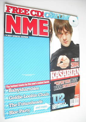 NME magazine - Kasabian cover (4 December 2004)