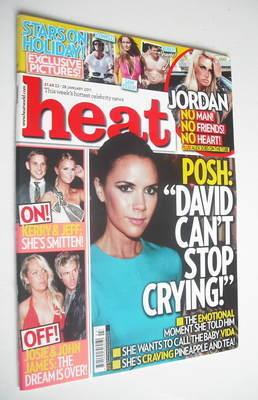 <!--2011-01-22-->Heat magazine - Victoria Beckham cover (22-28 January 2011