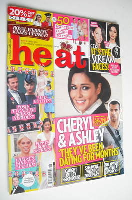 <!--2011-05-07-->Heat magazine - Cheryl Cole cover (7-13 May 2011)