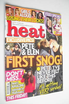 Heat magazine - Peter Andre and Elen Rivas cover (19-25 March 2011)