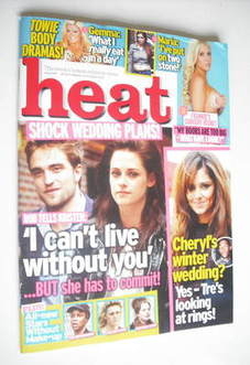 Heat magazine - Wedding Plans cover (29 September - 5 October 2012)