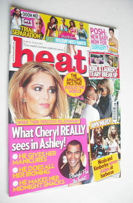 Heat magazine - Cheryl Cole cover (16-22 July 2011)
