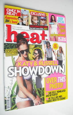 <!--2011-07-02-->Heat magazine - Katy Perry cover (2-8 July 2011)