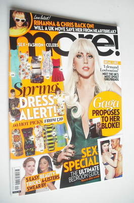<!--2012-03-05-->More magazine - Lady Gaga cover (5 March 2012)