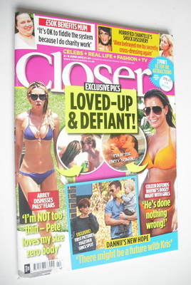 <!--2012-06-02-->Closer magazine - Loved-Up cover (2-8 June 2012)