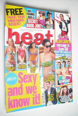 <!--2012-08-11-->Heat magazine - Sexy And We Know It cover (11-17 August 20