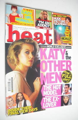 <!--2012-01-14-->Heat magazine - Katy Perry cover (14-20 January 2012)