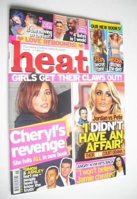 <!--2012-05-05-->Heat magazine - Cheryl Cole and Jordan cover (5-11 May 201