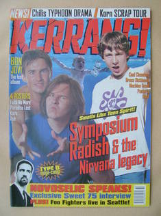 <!--1997-08-09-->Kerrang magazine - 9 August 1997 (Issue 660)