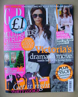 <!--2012-12-10-->Grazia magazine - Victoria Beckham cover (10 December 2012
