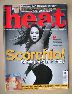 Heat magazine - Jennifer Lopez cover (9-15 September 1999 - Issue 32)