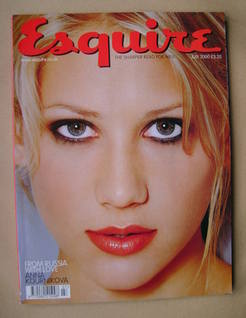 <!--2000-07-->Esquire magazine - Anna Kournikova cover (July 2000)