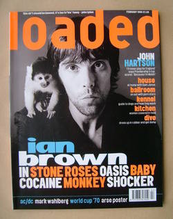 <!--1998-02-->Loaded magazine - Ian Brown cover (February 1998)