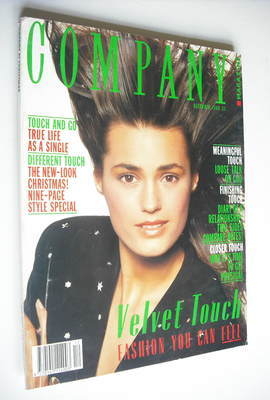 <!--1988-12-->Company magazine - December 1988 - Yasmin Le Bon cover