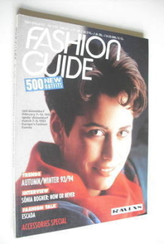Fashion Guide magazine (Autumn/Winter 1993/94 - German publication)