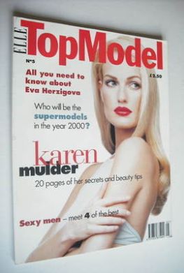 <!--0005-->Elle Top Model magazine - Karen Mulder cover (No. 5)