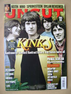 Uncut magazine - The Kinks cover (December 2010)