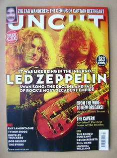 Uncut magazine - Led Zeppelin cover (March 2011)