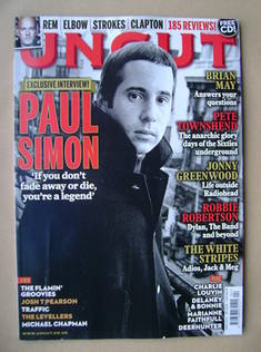 Uncut magazine - Paul Simon cover (April 2011)