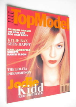 Elle Top Model magazine - Jodie Kidd cover (No. 17)