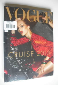 Vogue Italia magazine - December 2012 - Vanessa Axente cover