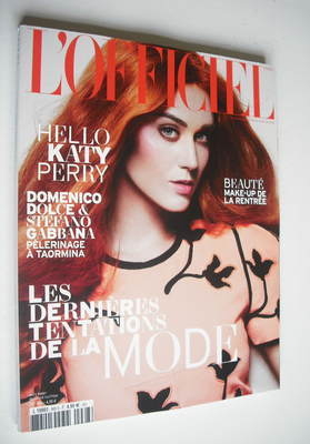 <!--2012-09-->L'Officiel Paris magazine (September 2012 - Katy Perry cover)