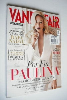 Vanity Fair magazine - Paulina Rubio cover (October 2012)