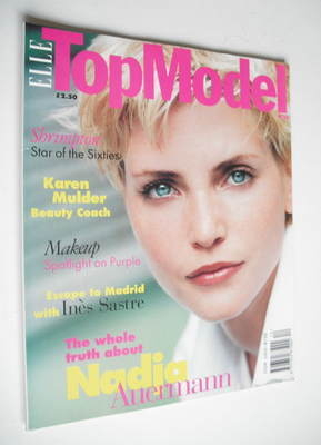 <!--0012-->Elle Top Model magazine - Nadja Auermann cover (No. 12)