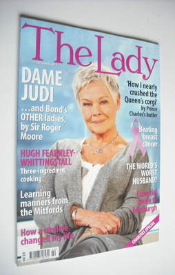 <!--2012-10-19-->The Lady magazine (19 October 2012 - Dame Judi Dench cover