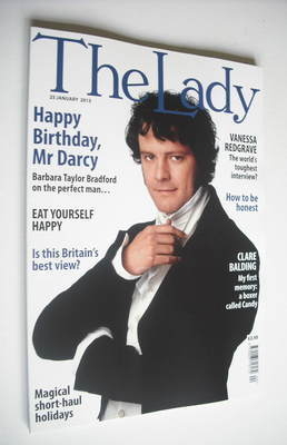 <!--2013-01-25-->The Lady magazine (25 January 2013 - Colin Firth cover)
