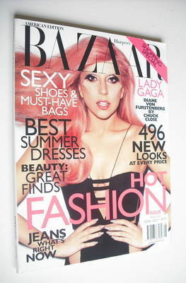 <!--2011-05-->Harper's Bazaar magazine - May 2011 - Lady Gaga cover 