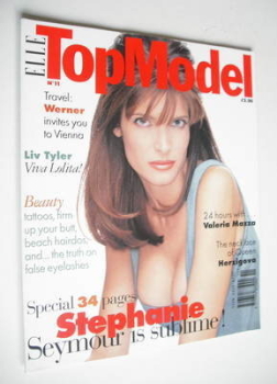 Elle Top Model magazine - Stephanie Seymour cover (No. 11)