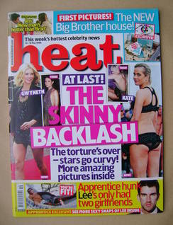 Heat magazine - The Skinny Backlash cover (10-16 May 2008 - Issue 474)