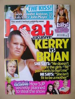<!--2008-05-24-->Heat magazine - Kerry Katona cover (24-30 May 2008 - Issue