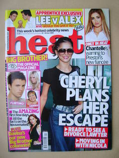 <!--2008-06-14-->Heat magazine - Cheryl Cole cover (14-20 June 2008 - Issue