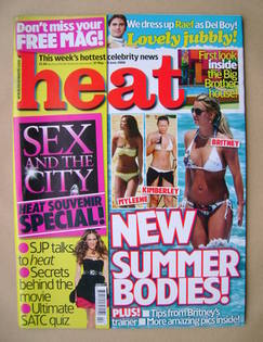 <!--2008-05-31-->Heat magazine - New Summer Bodies! cover (31 May-6 June 20