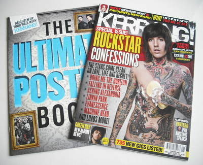 Kerrang magazine - Rockstar Confessions cover (25 February 2012 - Issue 1403)