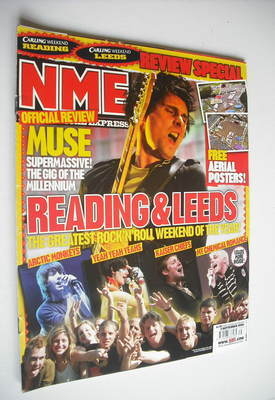 NME magazine - Matt Bellamy cover (2 September 2006)