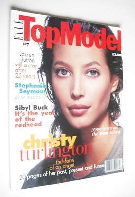 <!--0007-->Elle Top Model magazine - Christy Turlington cover (No. 7)