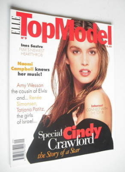 Elle Top Model magazine - Cindy Crawford cover (No. 9)